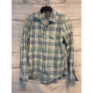 Bonobos Mens Long Sleeve Plaid Shirt Size L